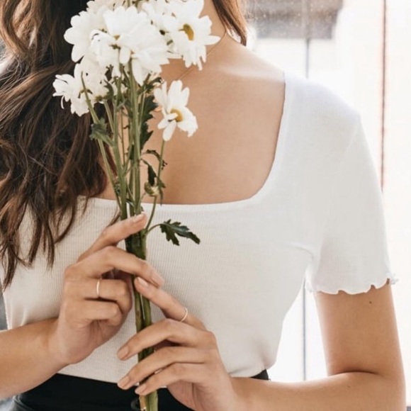 VETTA | Black Convertible Ribbed Tee - Picture 7 of 9